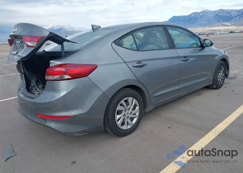 2017 Hyundai Elantra Se z USA, uszkodzony, nr VIN KMHD74LFXHU408719